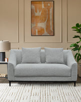 Julep grey fabric 2 seater sofa