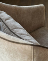 Julep champagne fabric dining chair