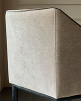 Julep champagne fabric dining chair