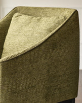 Julep olive green fabric dining chair