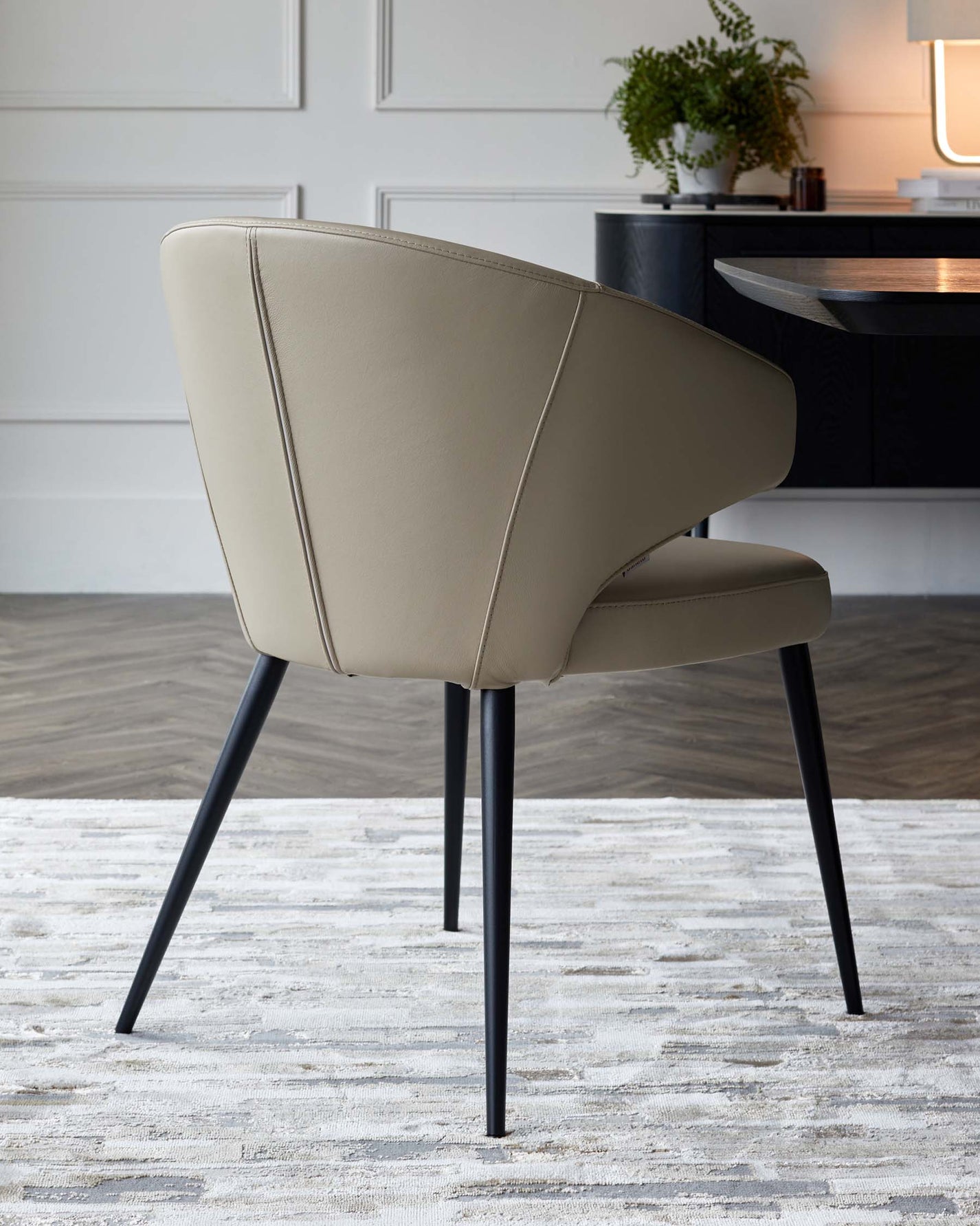 Landon natural leather dining chair – Danetti
