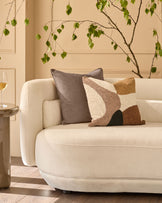 Lennon natural medium cushion