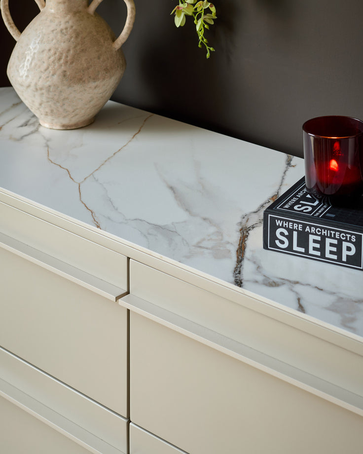 Manhattan natural ceramic chest of drawers