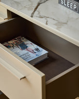 Manhattan natural ceramic chest of drawers
