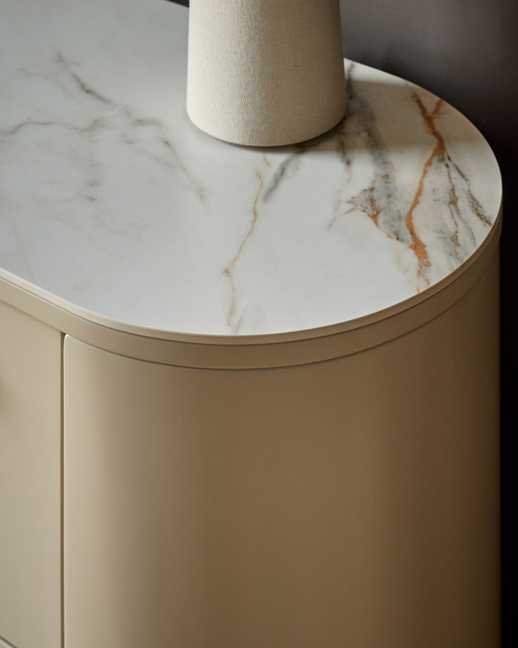 Manhattan natural ceramic chest of drawers