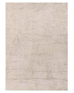 Porcelain Medium Soft Touch Textured Rug Cream – Danetti