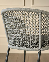 Ramiro dark grey garden dining chair
