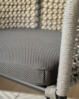 Ramiro dark grey garden dining chair