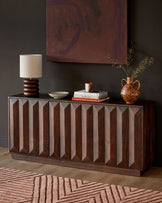 Ria dark wood large sideboard