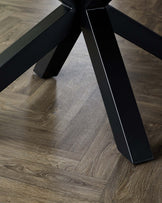 Riley dark grey ceramic 8 seater dining table
