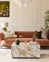 Russo natural gloss ceramic coffee table