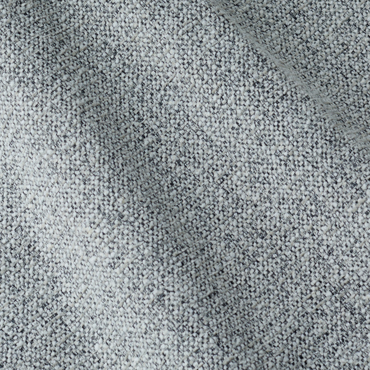 Grey Salt and Pepper Chunky Chenille