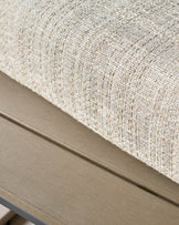 Savannah black garden large corner bench