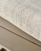 Savannah natural garden large corner bench