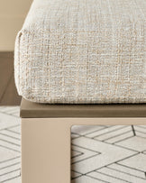 Savannah natural garden large corner bench