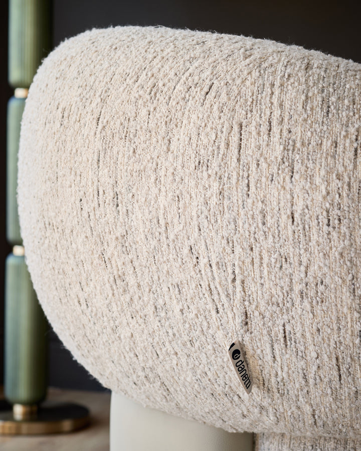Silvi cream boucle accent chair