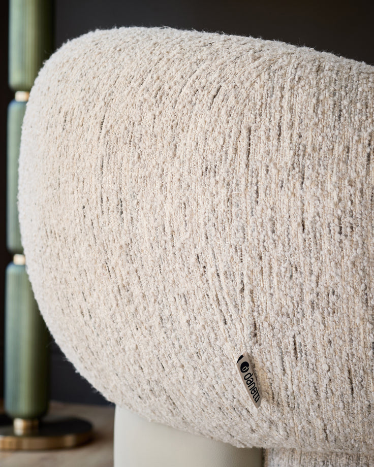 Silvi cream boucle accent chair
