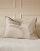 Sloane natural medium cushion