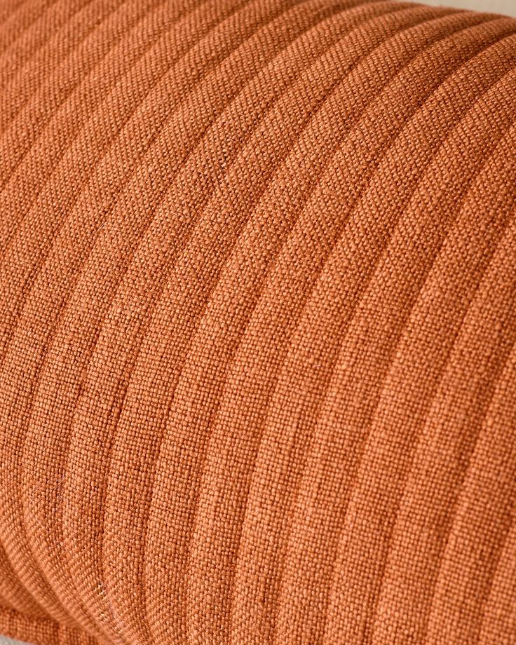 Sloane rust medium cushion