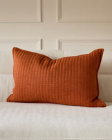 Sloane rust medium cushion