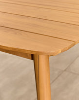 Tuscany teak wood garden 6 seater dining table with 6 Tuscany chairs set