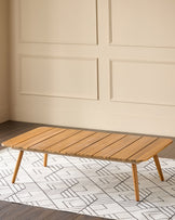 Tuscany natural acacia wood garden coffee table
