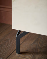 Winslow natural ceramic TV unit