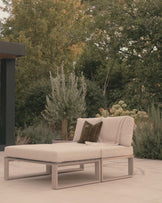 Savannah natural garden daybed set