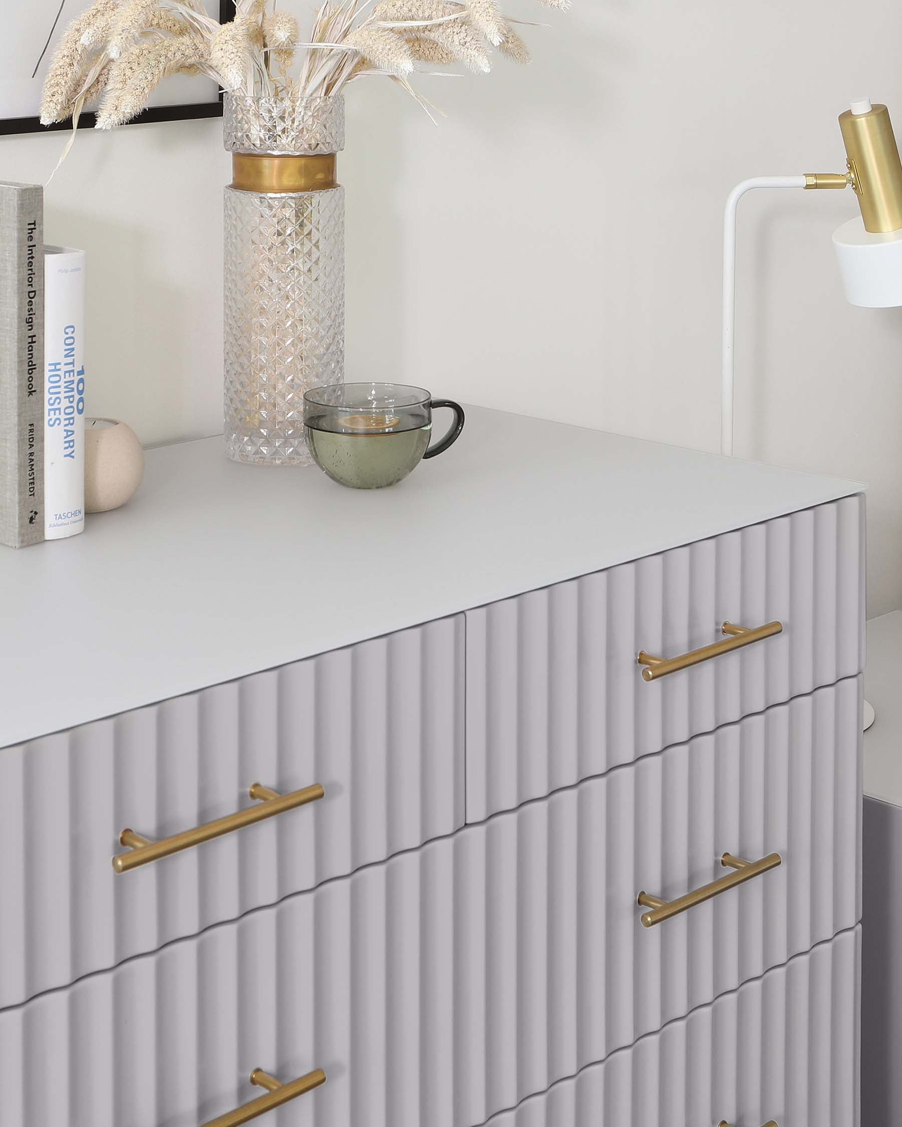 Albury light grey chest of drawers Danetti Albury light grey chest of drawers Danetti