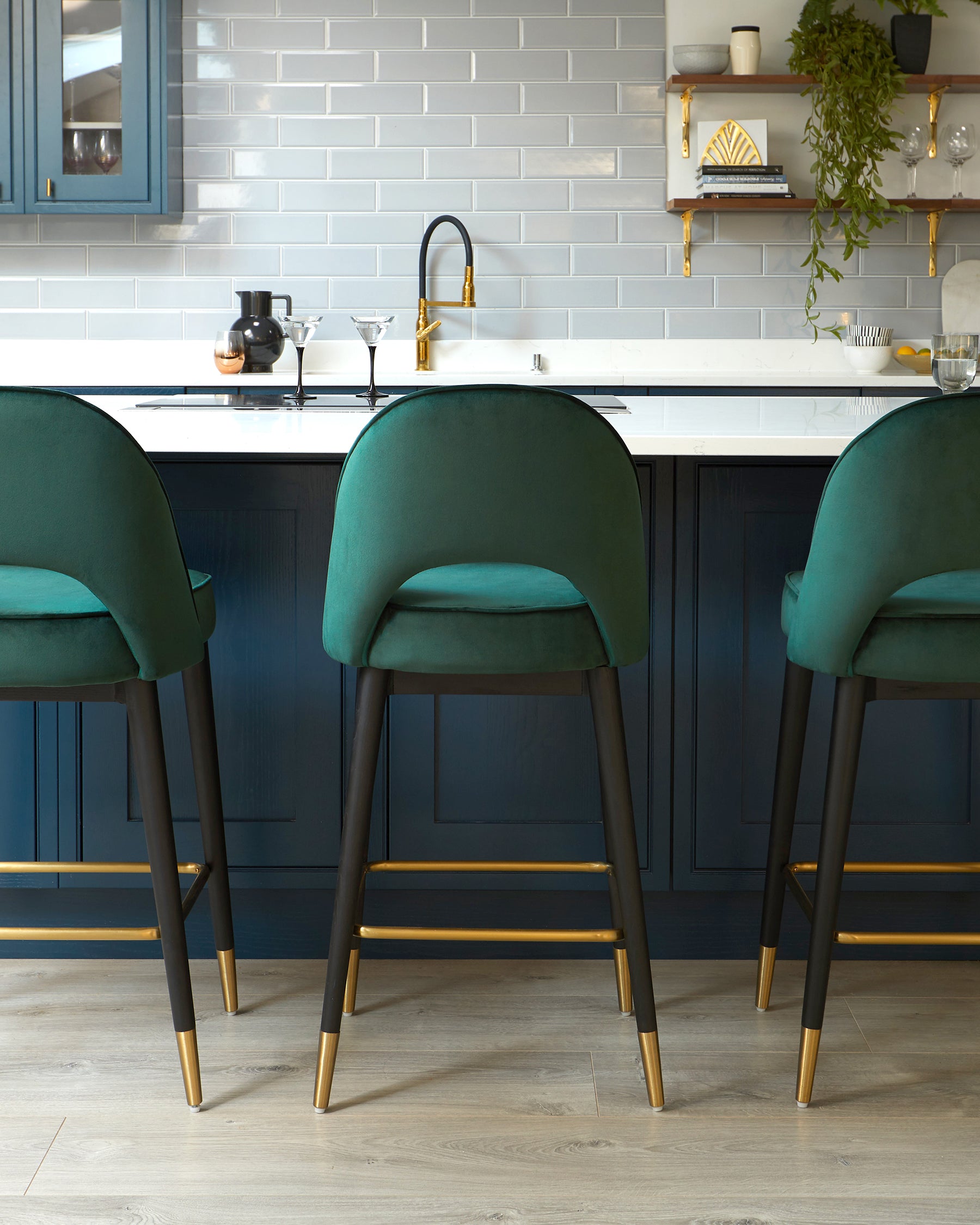 Brass Green Counter Stools Kitchen Island Brass Bar Stools With