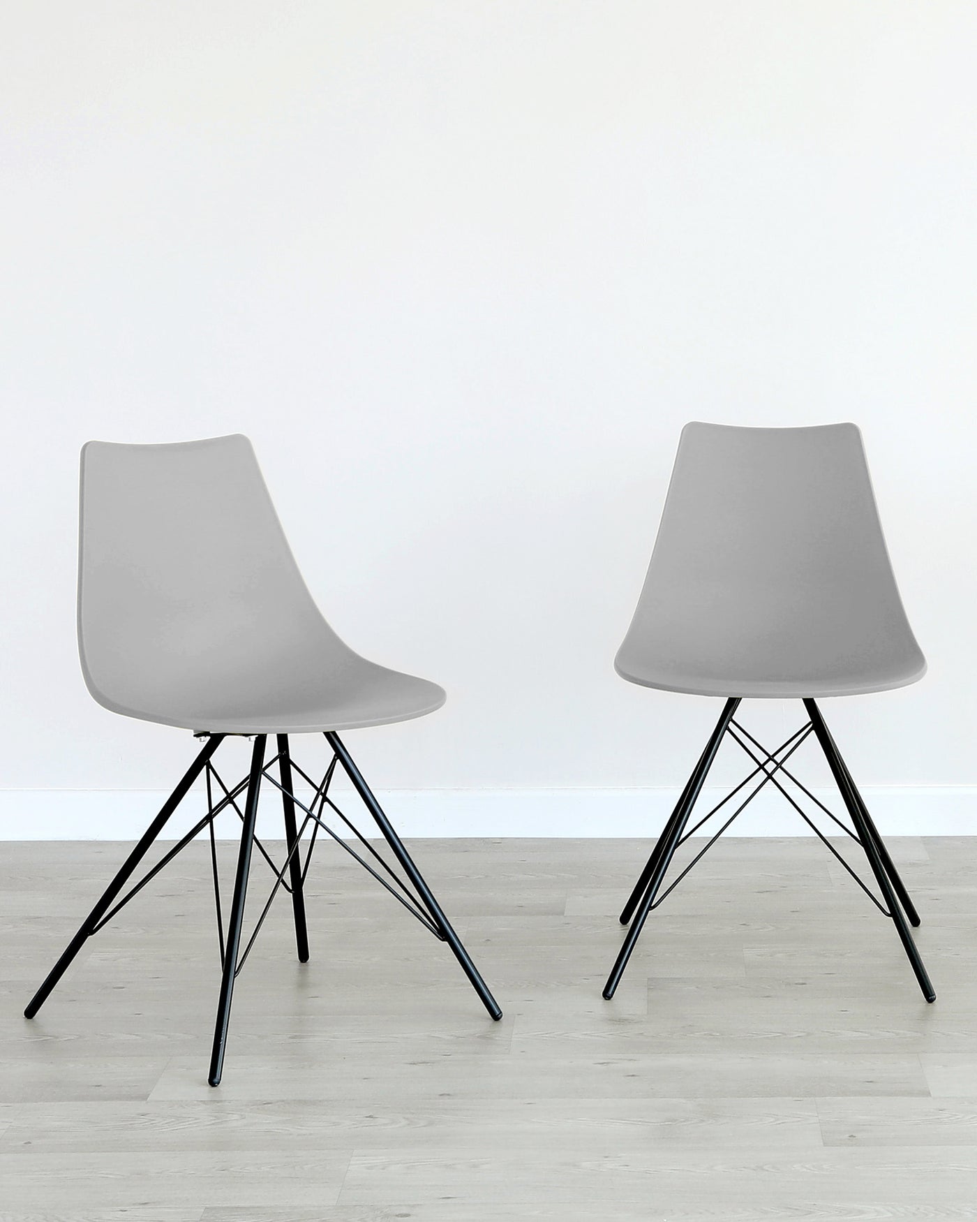 Delta Light Grey Dining Chair - Set Of 2