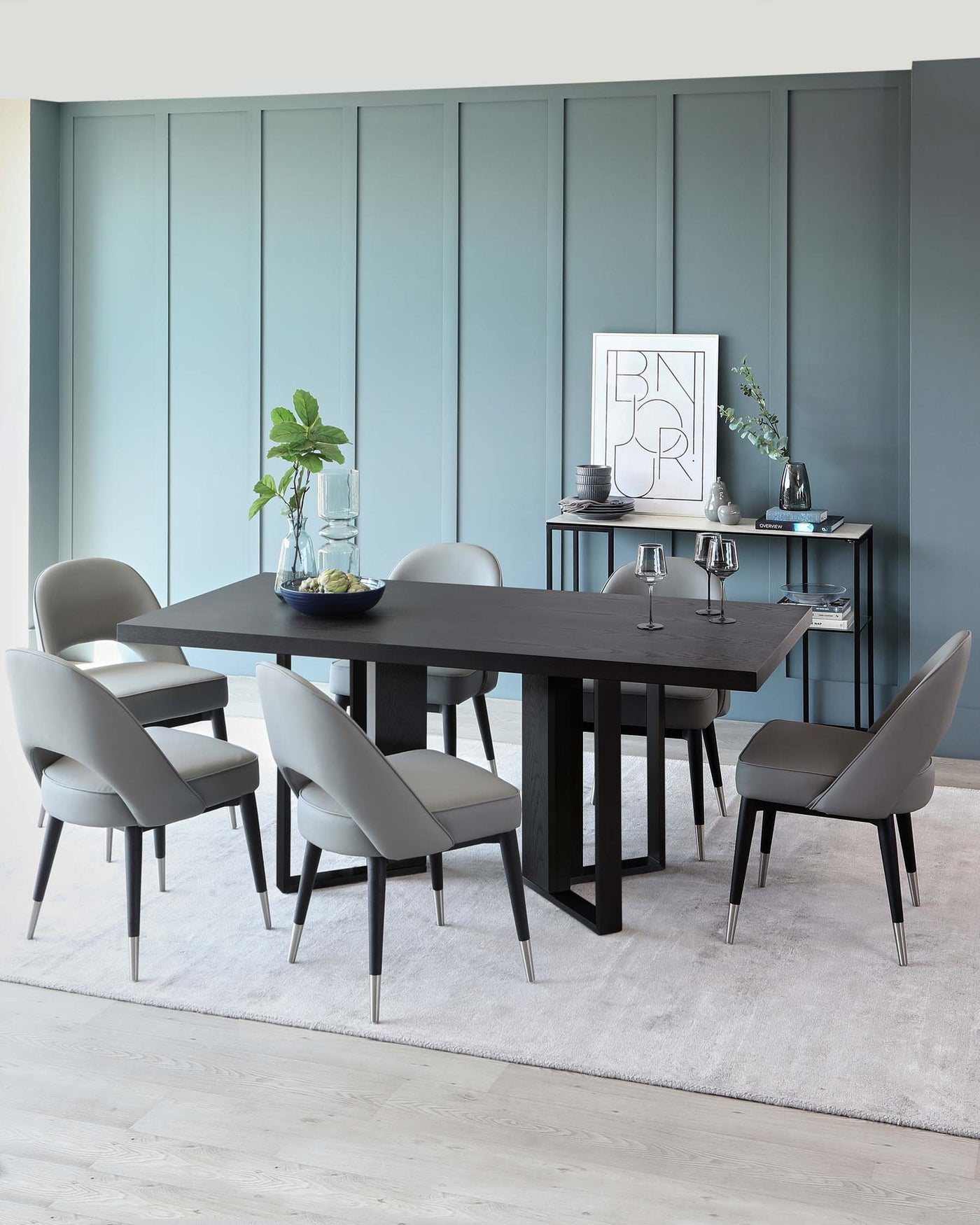 jonah table and clover chair dining set