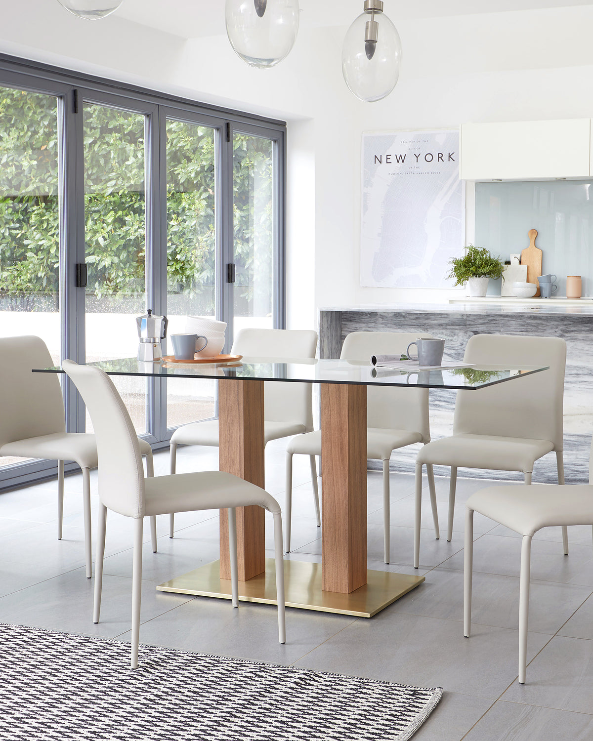 All Glass Dining Table Bases 40 Glass Dining Room Tables To Revamp