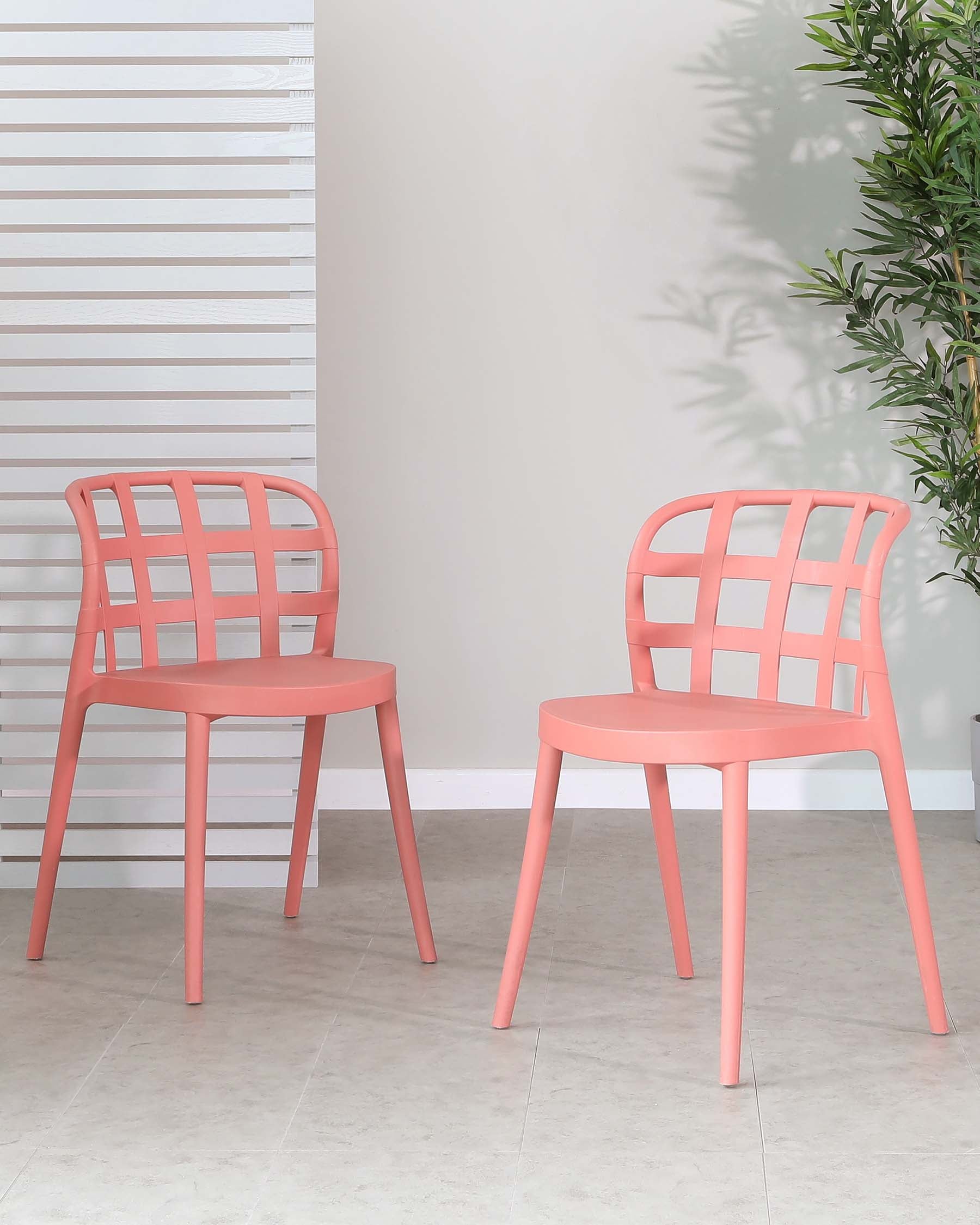 Skye Coral Garden Chair - Set Of 2