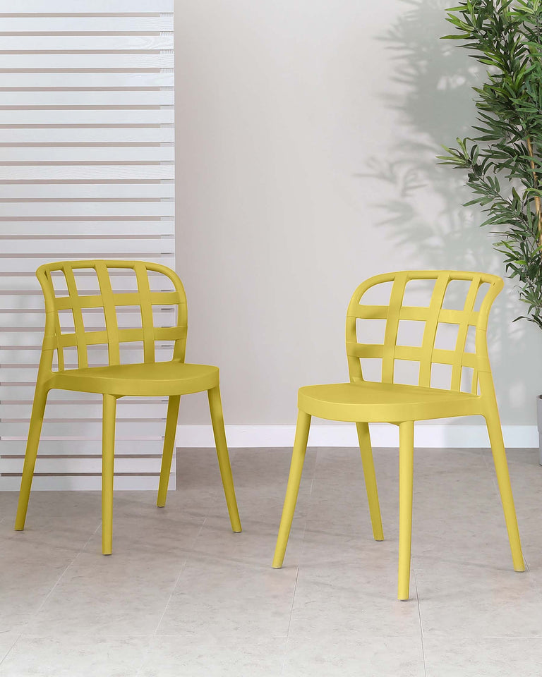 skye garden chair mustard yellow