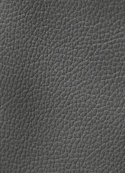 dark grey curated leather