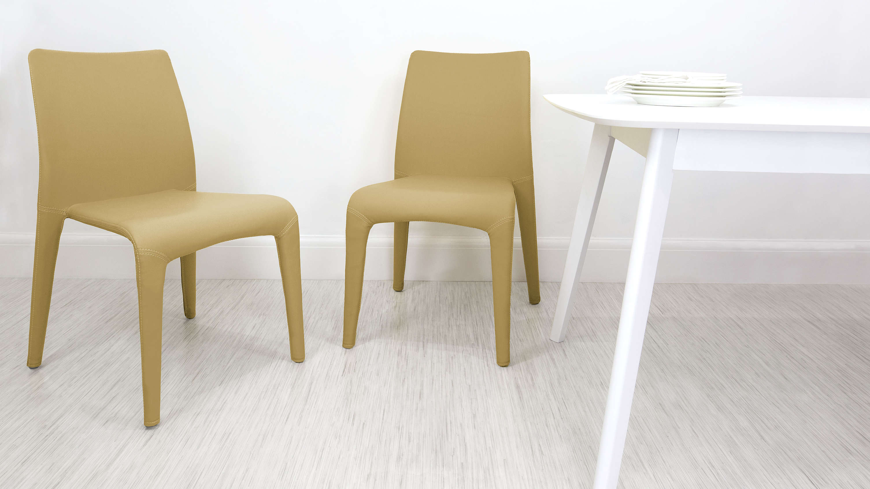 yellow dining chair