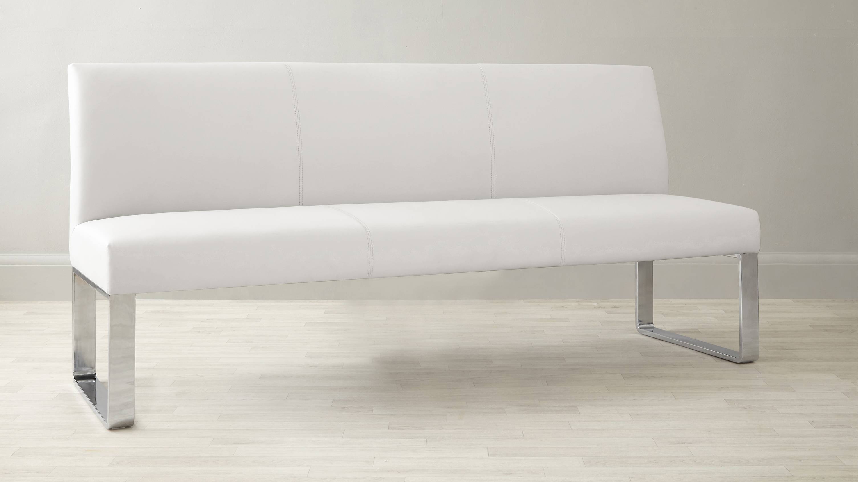 loop 4 seater bench with backrest