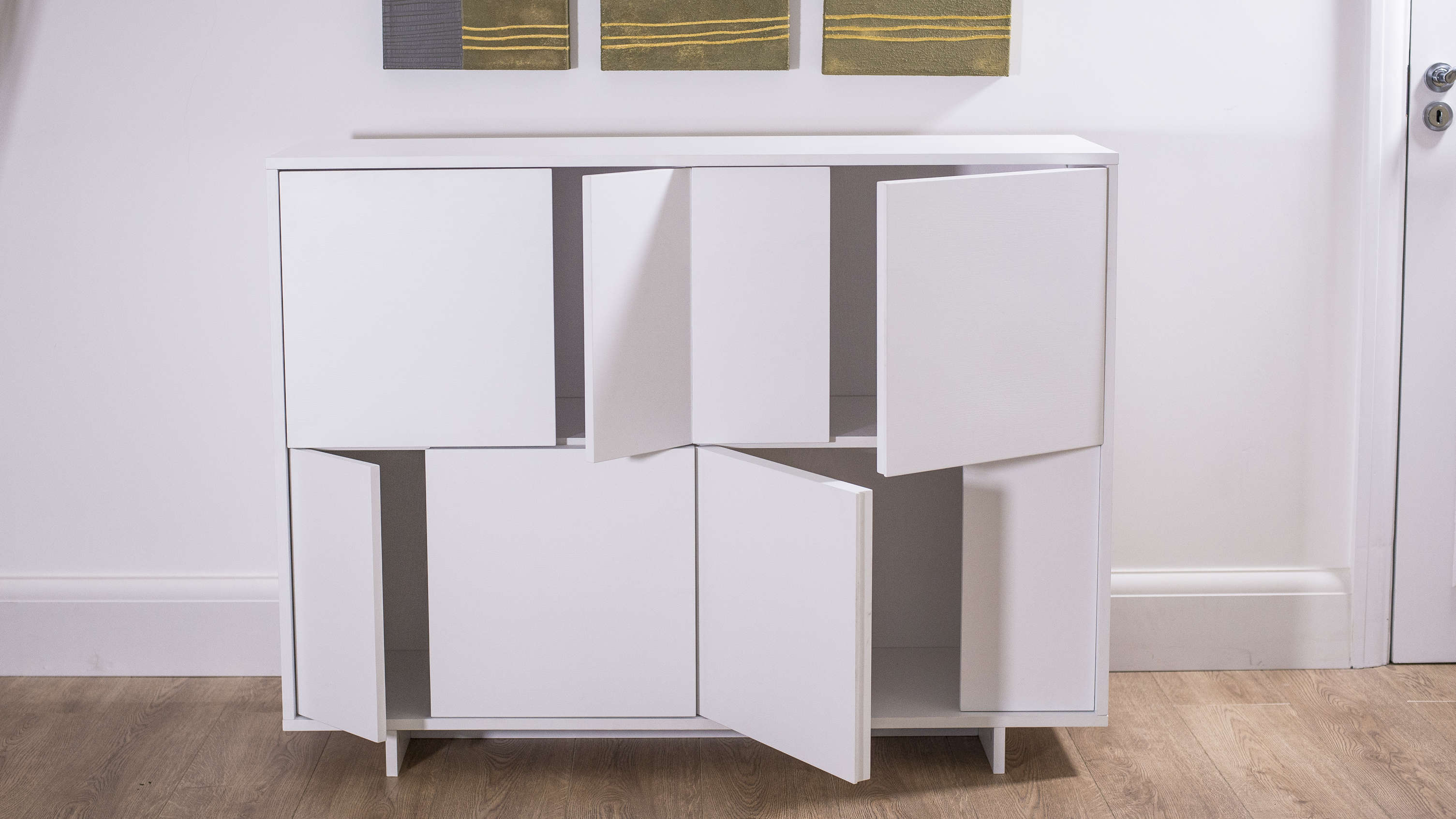 Modern White Sideboard with Stylish Design