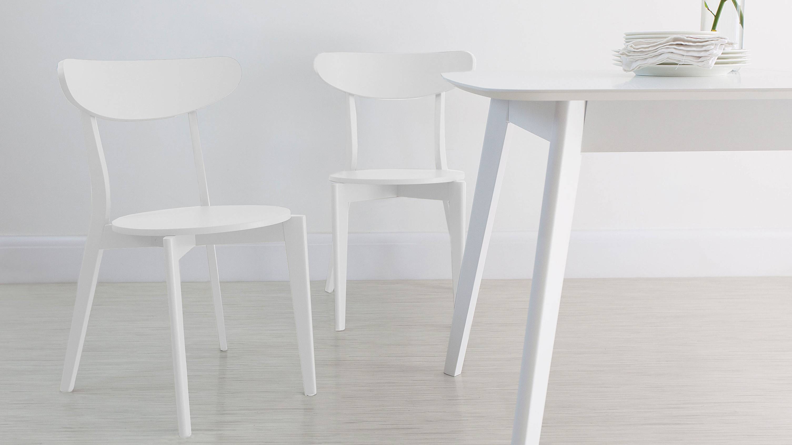 White Dining Chairs UK Delivery