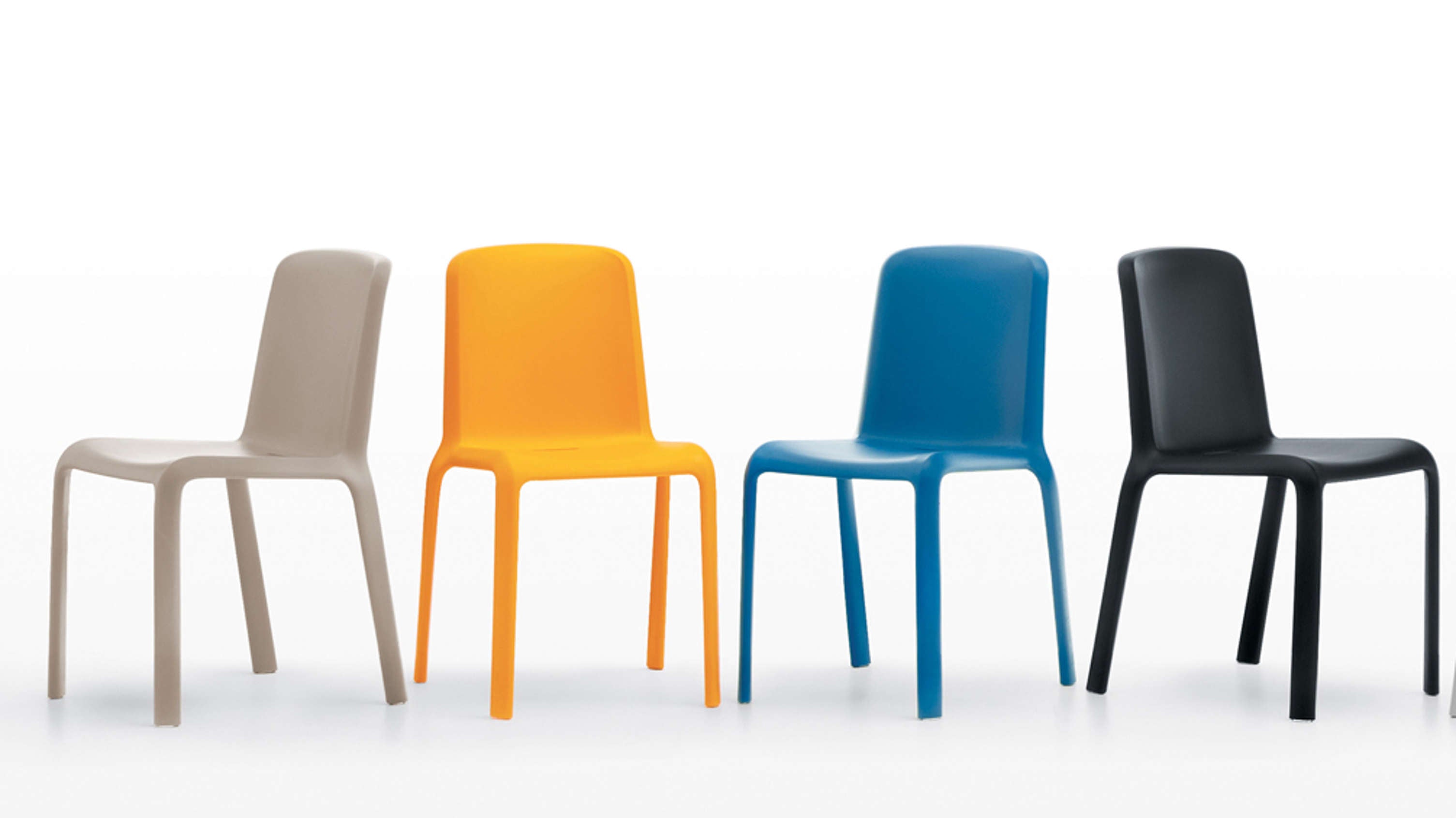 snow 300 plastic coloured dining chair