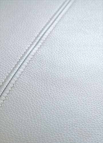 Light Grey Signature Leather