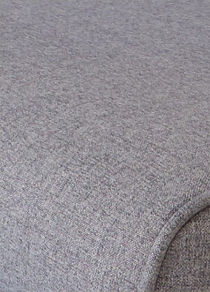 swatch dark grey soft melange fabric