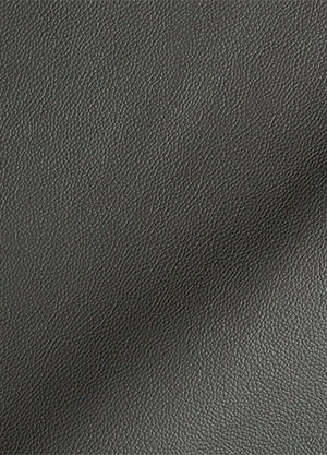 swatch dark grey house leather