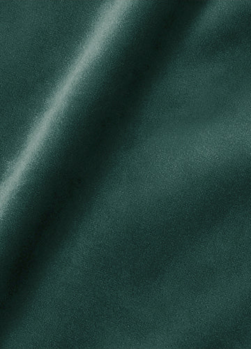 swatch dark green plush velvet